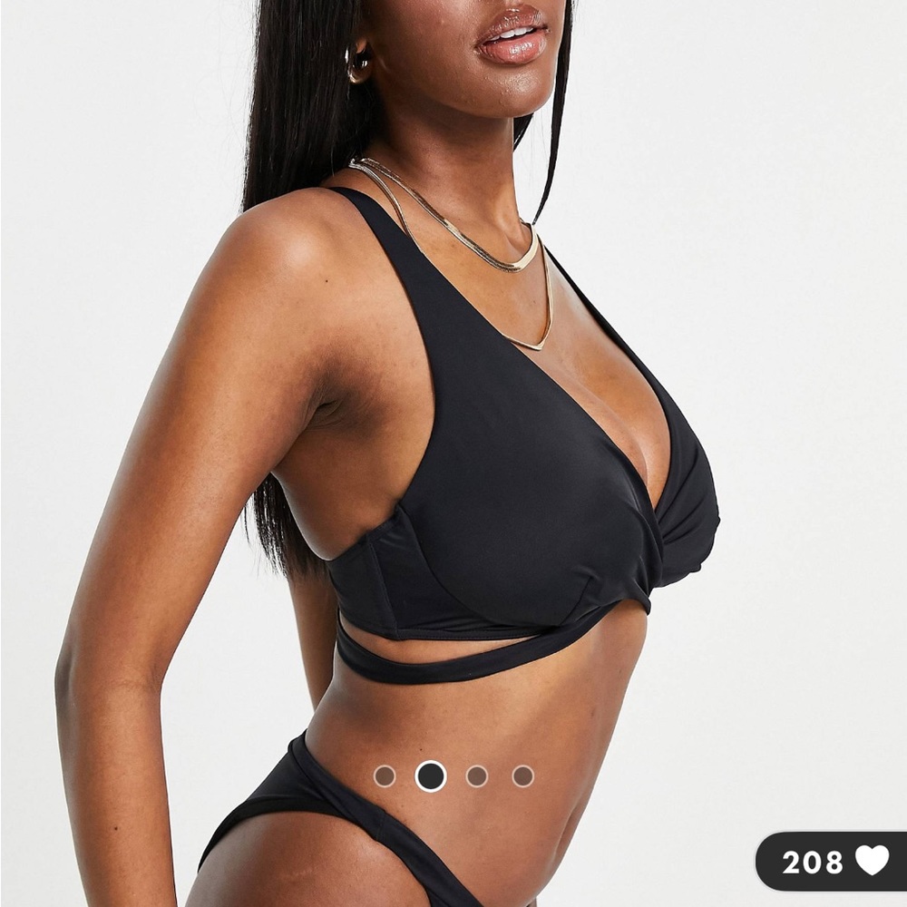 ASOS Design Fuller Bust Bikini Top - Picture 3 of 3